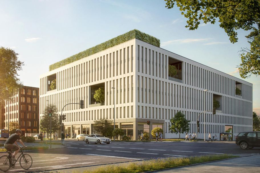 Aussenansicht Büro-/Gewerbequartier MINGARD