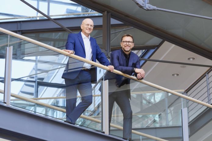 Die zwei Geschäftsführer der Messe München