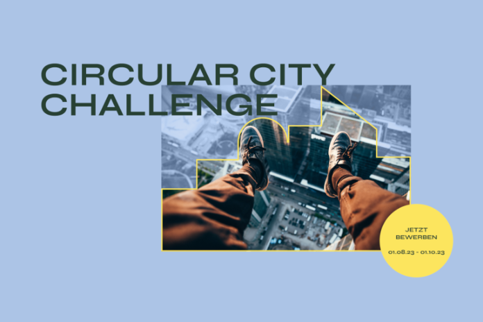 Werbebanner für die Circular City Challenge 2023