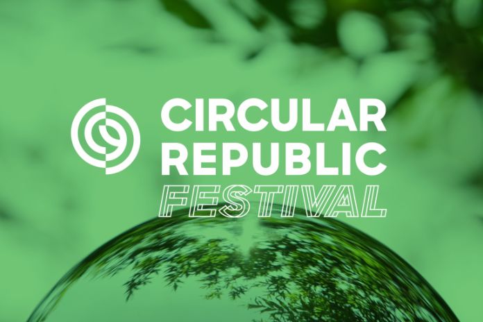 Banner für das Circular Republic Festival