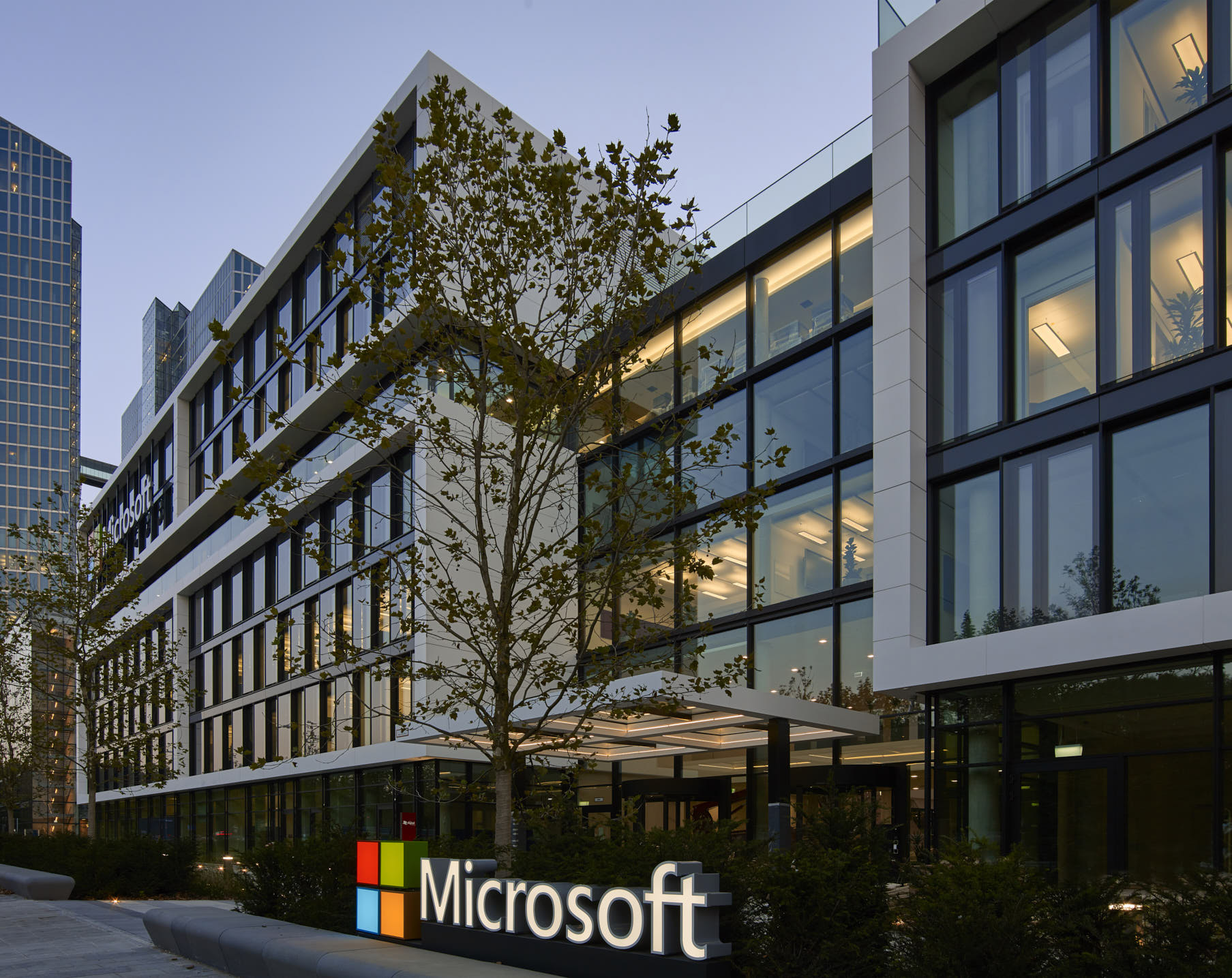 Microsoft Deutschland-Zentrale, Walter-Gropius-Str, Parkstadt Schwabing, München