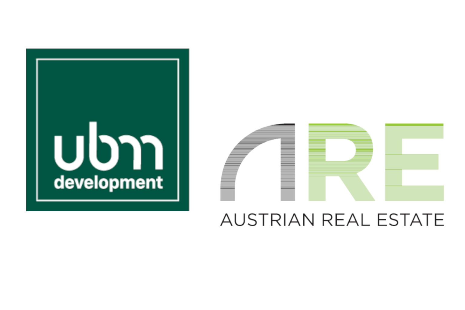 Logos UBM Development - Deutschland GmbH und ARE Austrian Real Estate GmbH