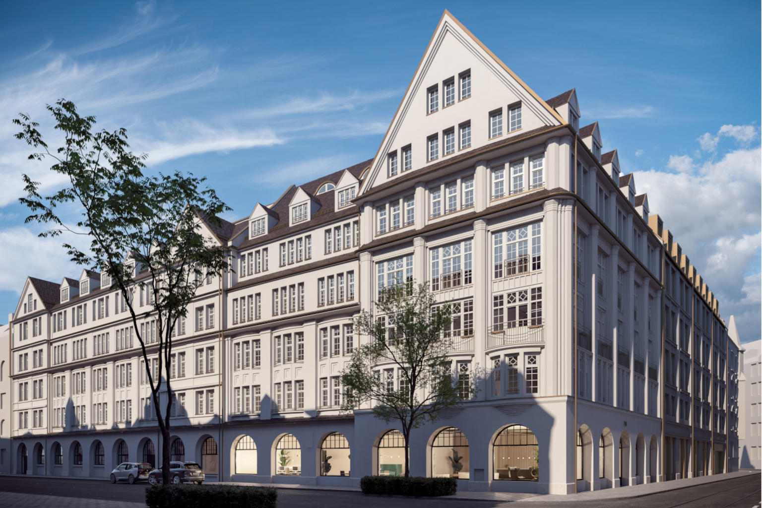 Fassade Bürogebäude NOUVELLE FOUR