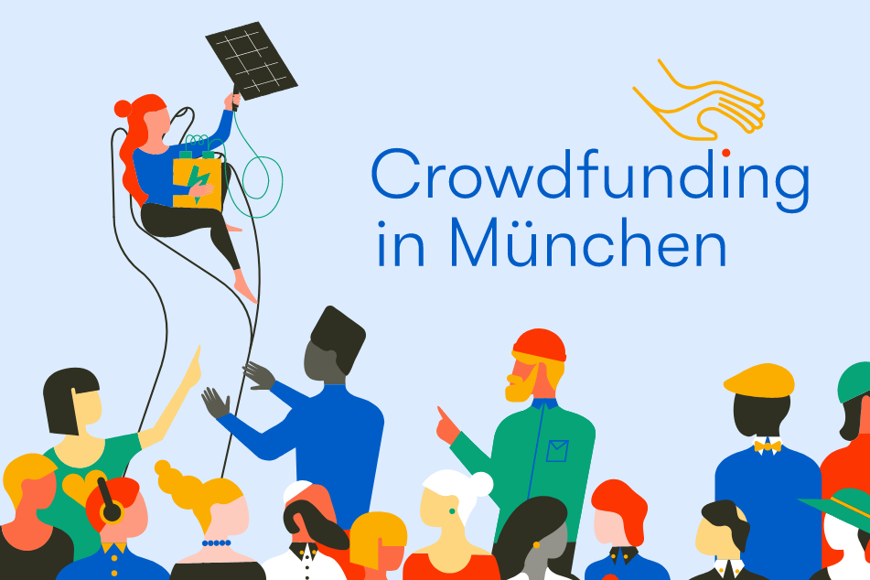 Illustration Crowdfunding in München