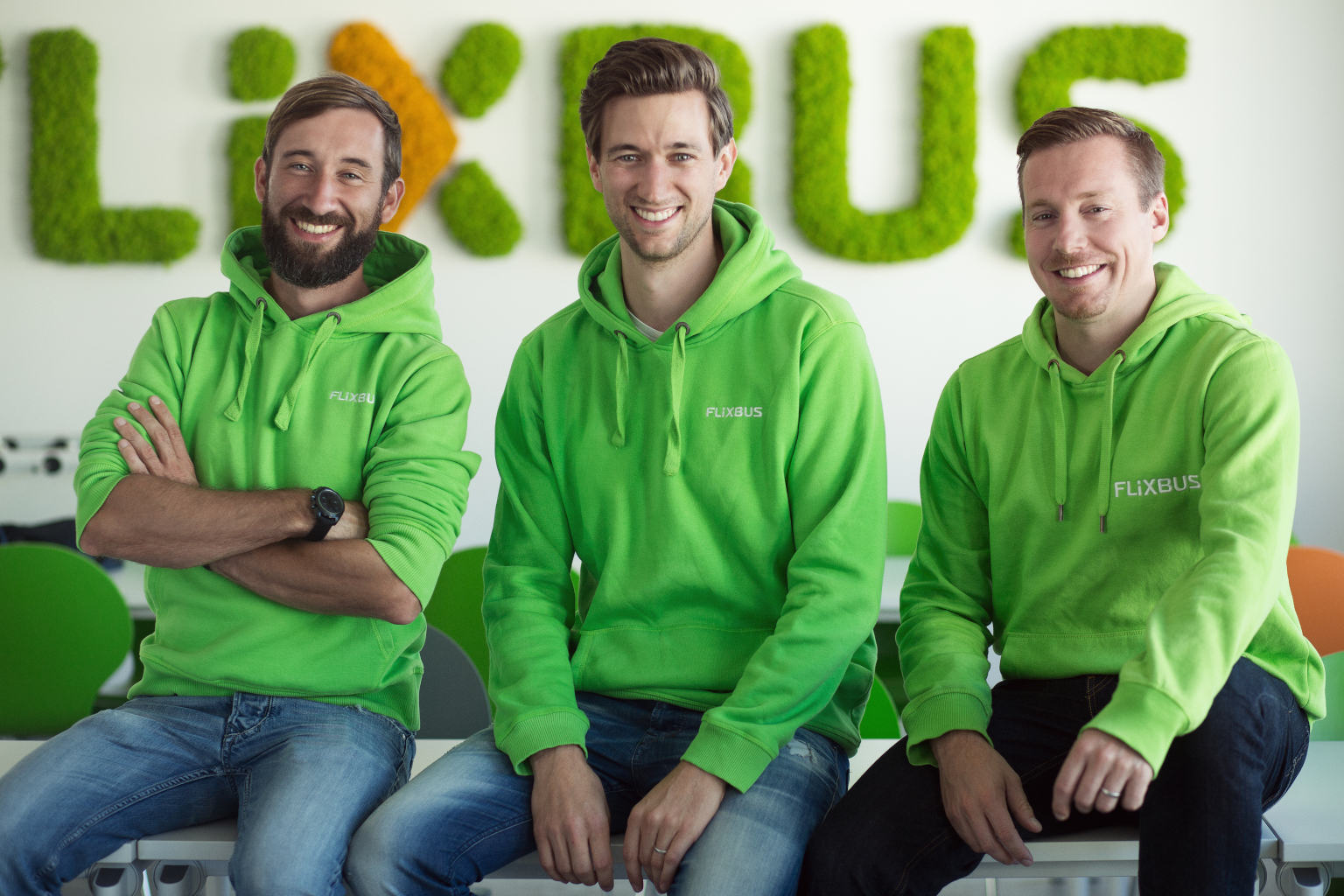 FlixBus Gründerteam