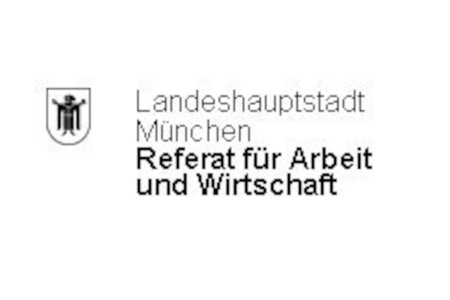 Logo Landeshauptstadt München Referat für Arbeit und Wirtschaft